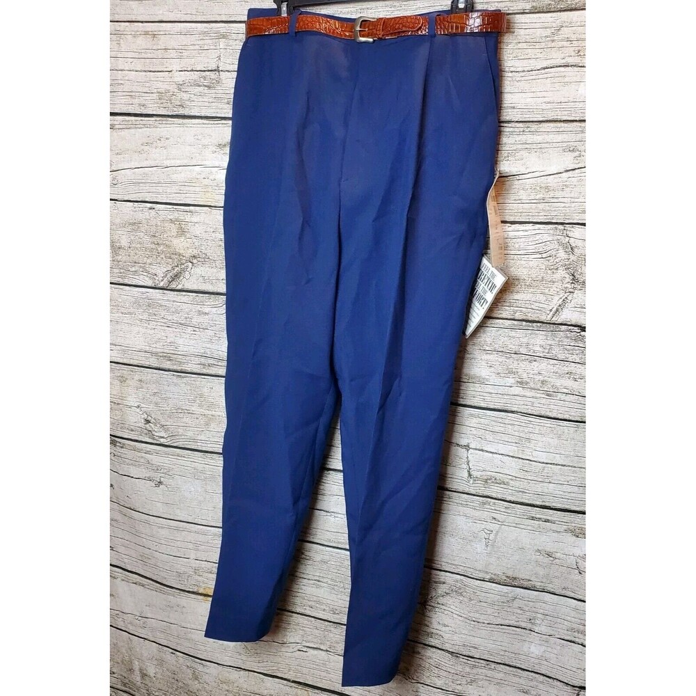 Reflections By Eddie Haggar Ltd. Pants With Belt Size 16P NWT